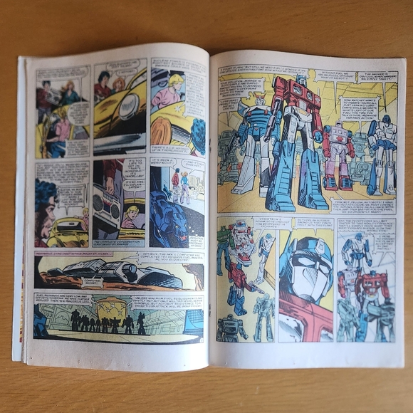 Transformers #2 & #3, 1980s Limited  Series books (Lot of 2) - Picture 7 of 16